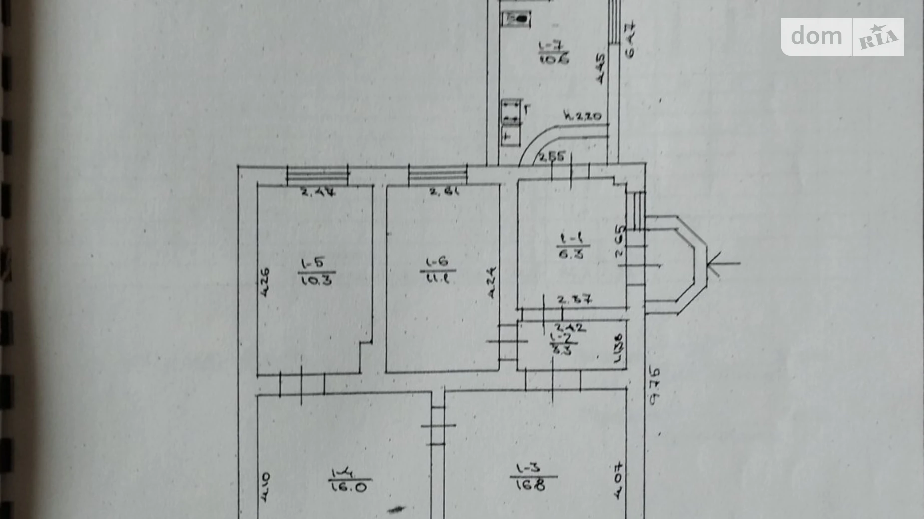 Продается одноэтажный дом 78.6 кв. м с балконом, цена: 20000 $ - фото 2