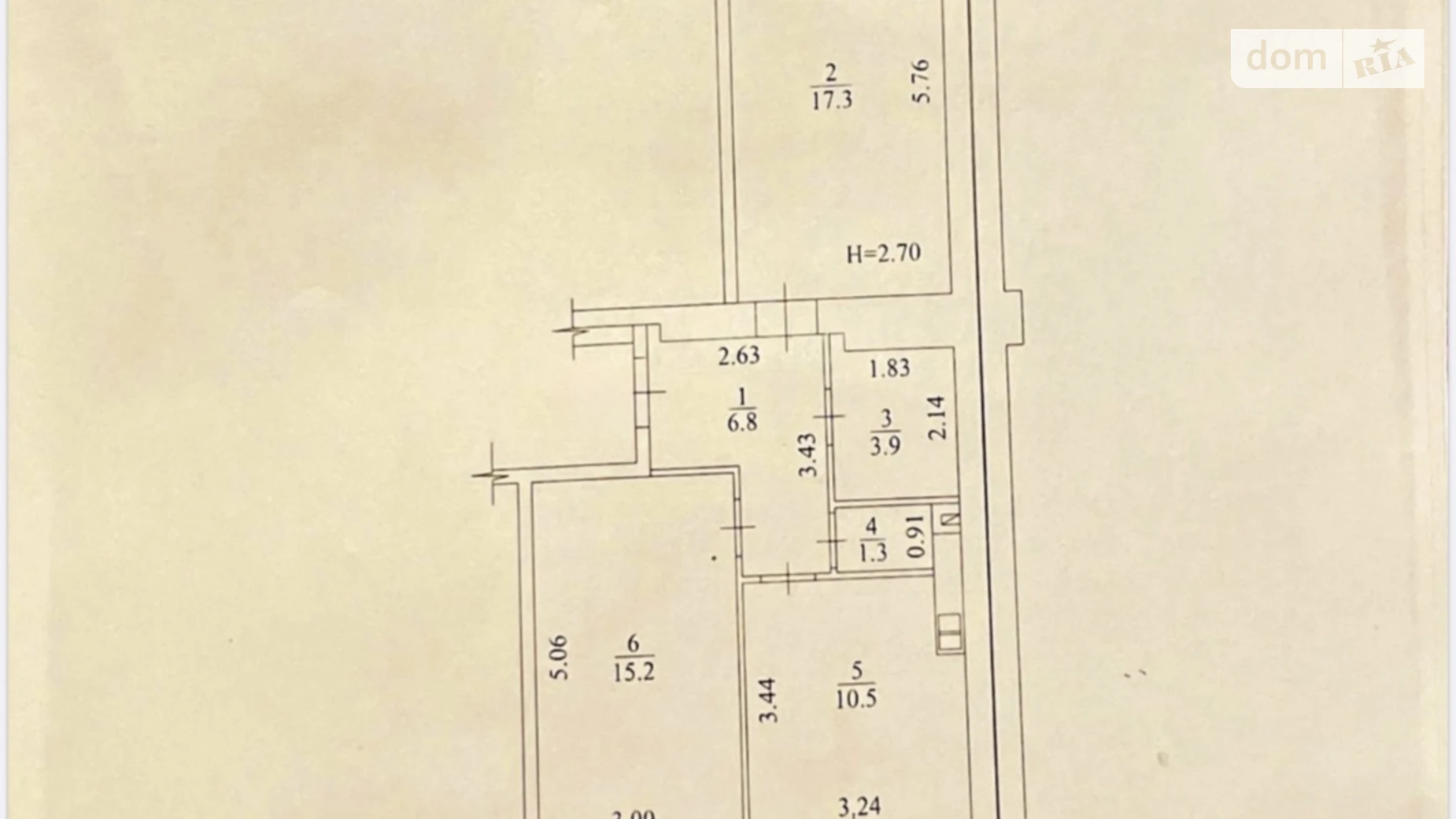 Продается 2-комнатная квартира 57 кв. м в Харькове, ул. Мира, 23 - фото 3
