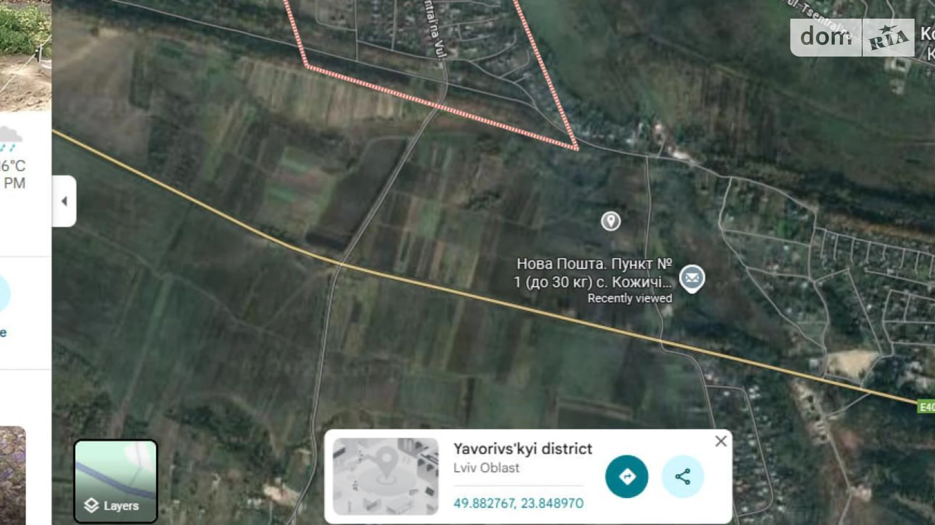 Продается земельный участок 99.24 соток в Львовской области, цена: 105000 $ - фото 3