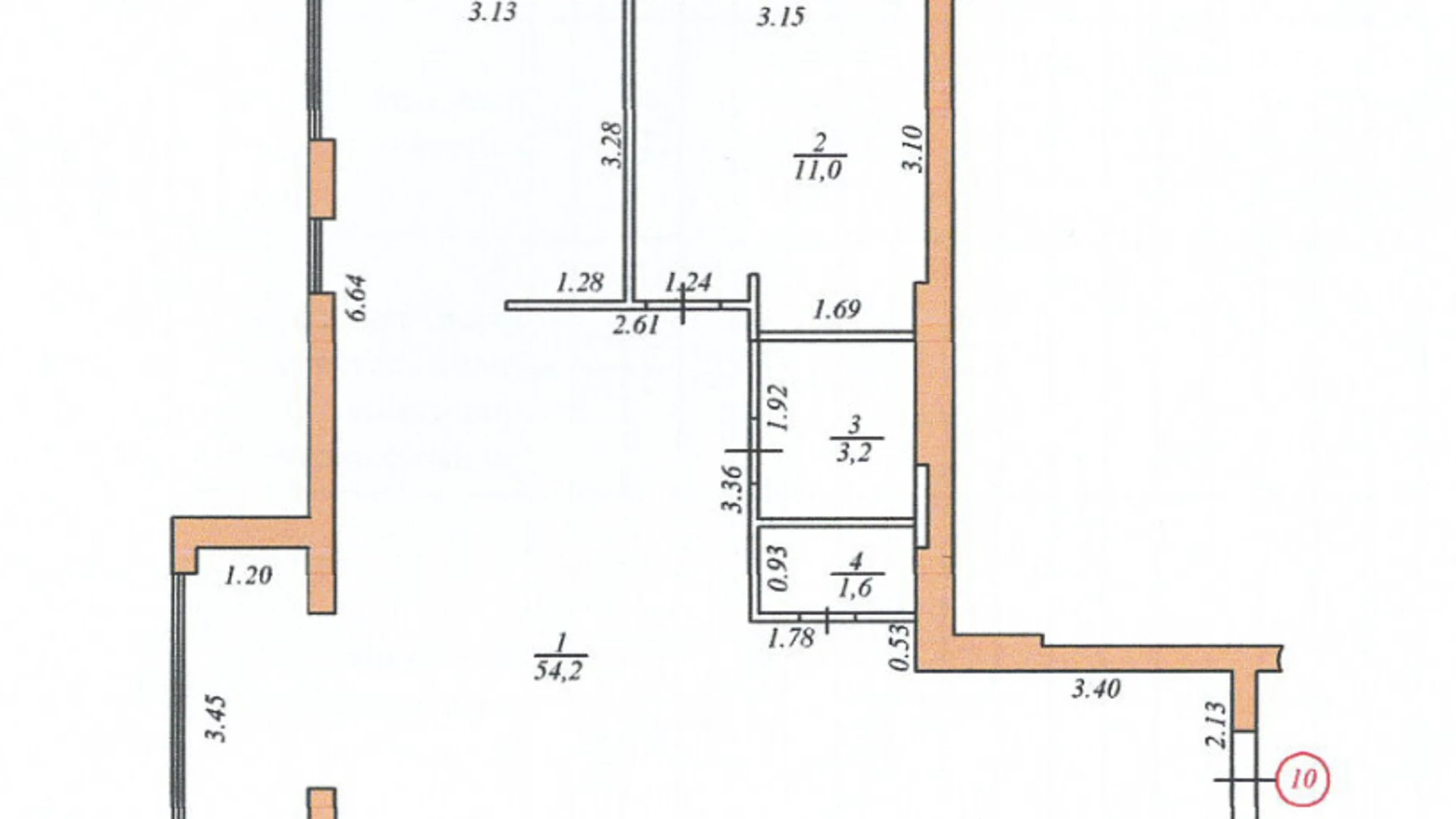 1-кімнатна квартира 70 кв. м у Тернополі, вул. Шпитальна, 16 - фото 2