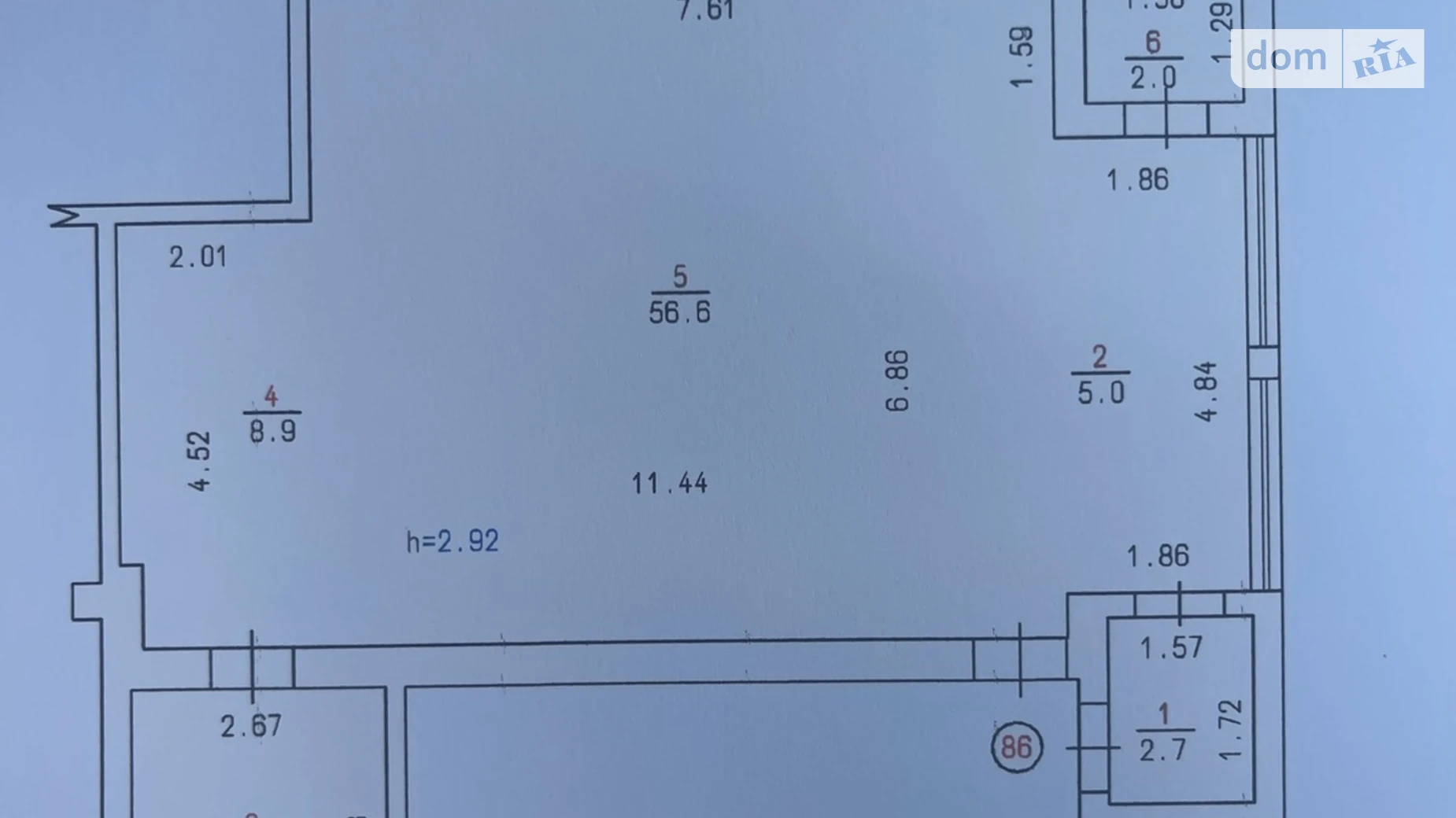 Продается 1-комнатная квартира 82.5 кв. м в Хмельницком, ул. Подольская - фото 5