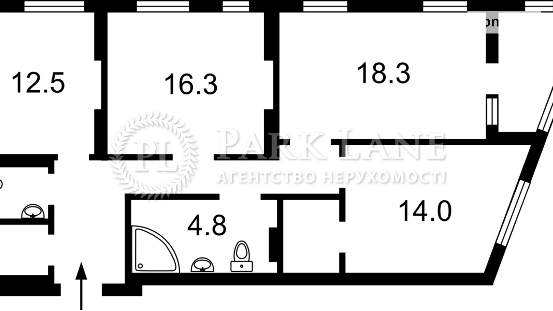 Продається 3-кімнатна квартира 100 кв. м у Києві, вул. Богданівська, 7В - фото 2