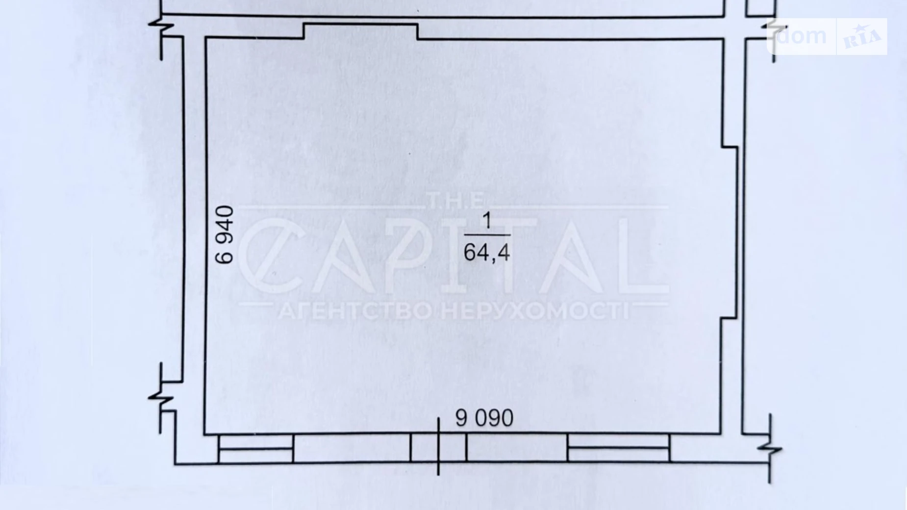 Продається приміщення вільного призначення 178.7 кв. м в 5-поверховій будівлі, цена: 196570 $ - фото 3