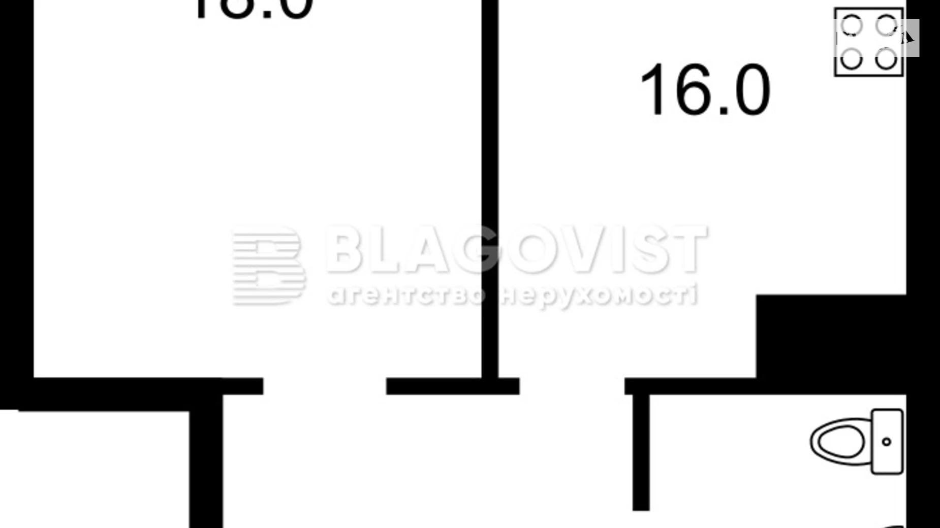 Продается 1-комнатная квартира 56 кв. м в Киеве, ул. Авиаконструктора Игоря Сикорского(Танковая), 1Б - фото 3
