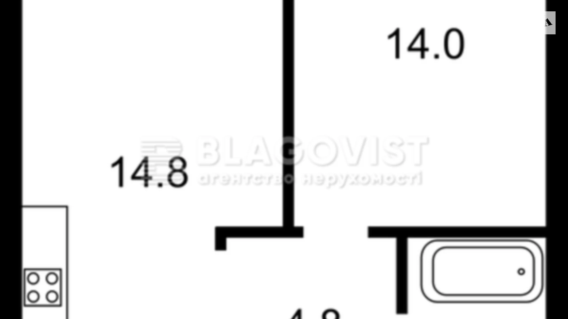 Продается 1-комнатная квартира 41 кв. м в Киеве, цена: 110000 $ - фото 2
