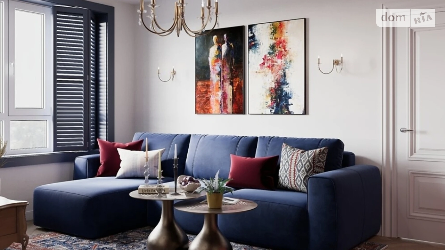 2-комнатная квартира 54 кв. м в Тернополе, ул. Полковника Данила Нечая - фото 2