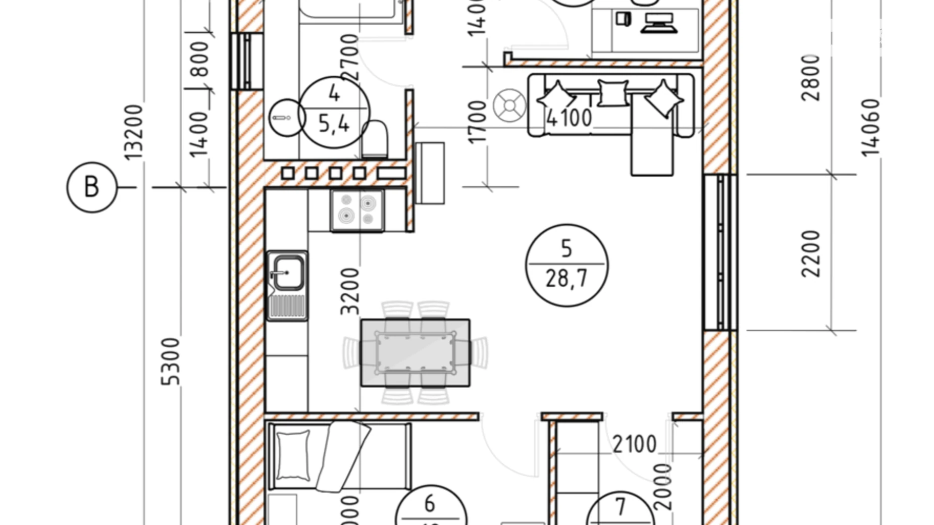 Продається одноповерховий будинок 76 кв. м з бесідкою, цена: 72000 $ - фото 4