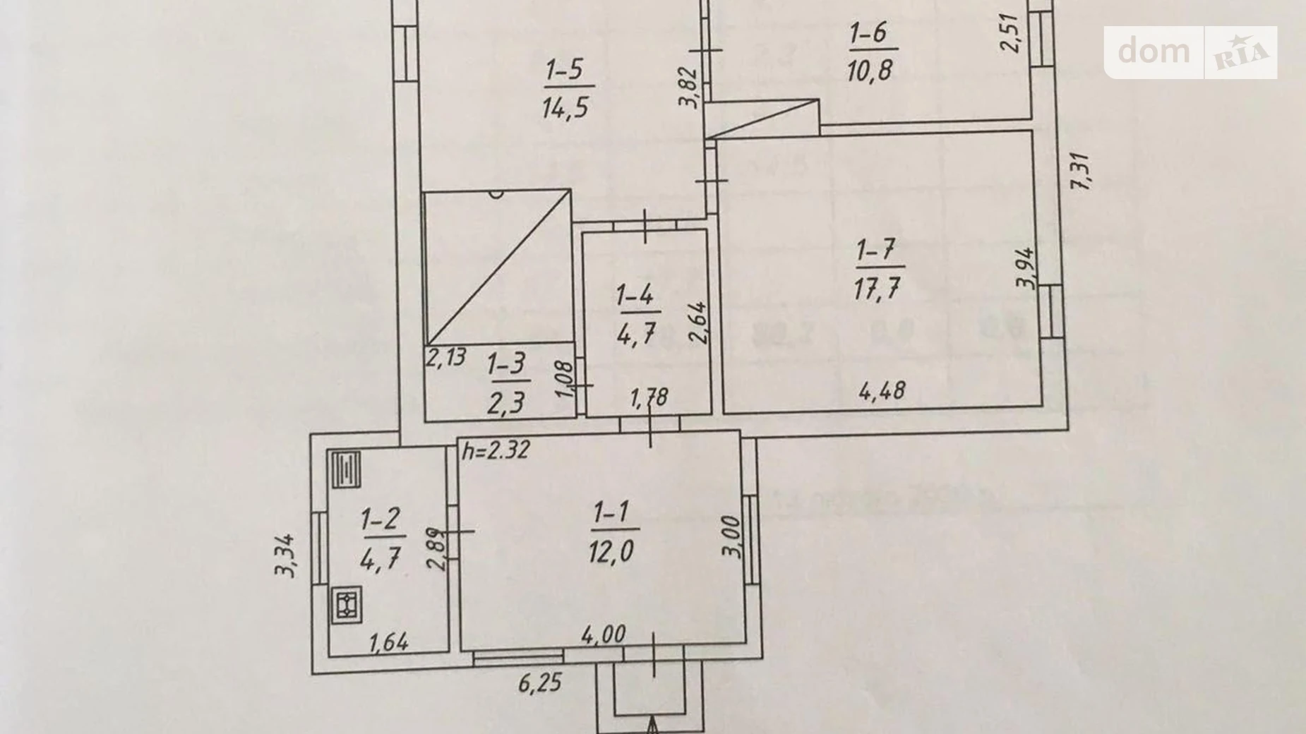 Продается одноэтажный дом 66 кв. м с балконом, цена: 65000 $ - фото 3