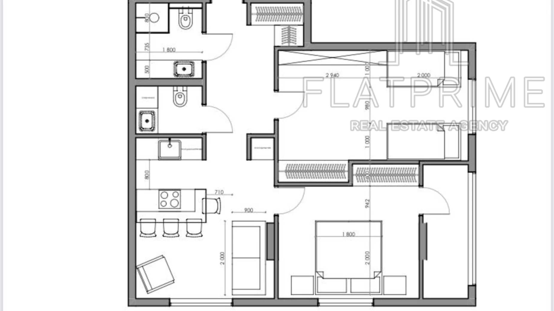 Продається 2-кімнатна квартира 64.3 кв. м у Києві, вул. Ростиславська(Маршала Рибалка), 5А - фото 2