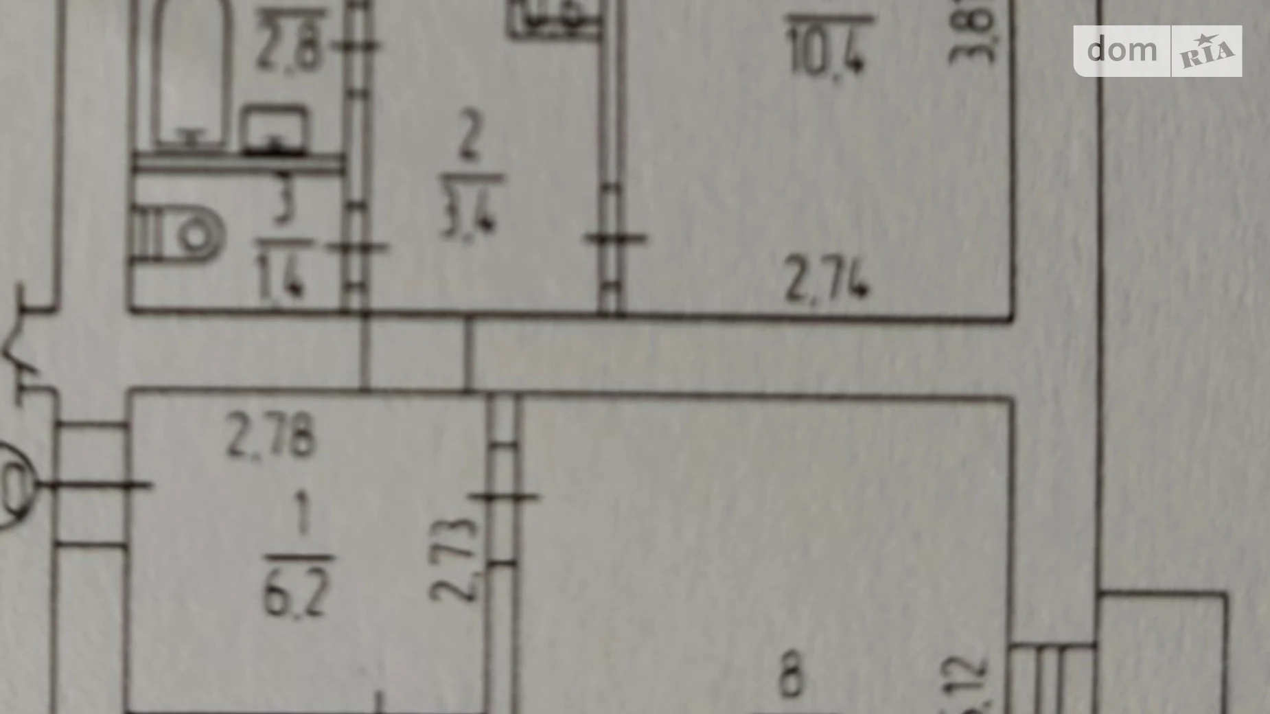 Продается 3-комнатная квартира 62.4 кв. м в Виннице, ул. Варшавская(Ширшова) - фото 3