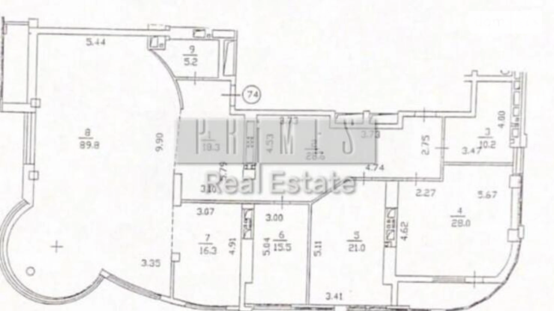 Продається 4-кімнатна квартира 238.6 кв. м у Києві, вул. Предславинська, 31/11 - фото 2
