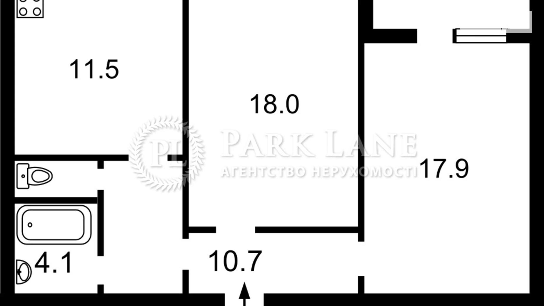 Продається 2-кімнатна квартира 66 кв. м у Києві, вул. Олени Пчілки, 4 - фото 5