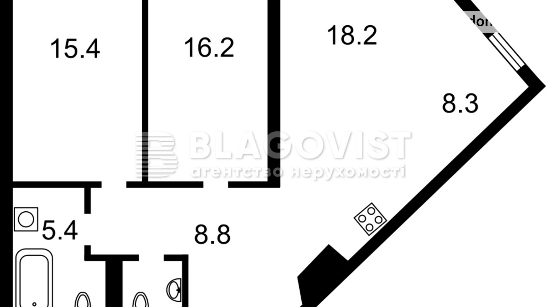 Продается 2-комнатная квартира 78 кв. м в Киеве, ул. Митрополита Василия Липковского(Урицкого), 16Г - фото 2