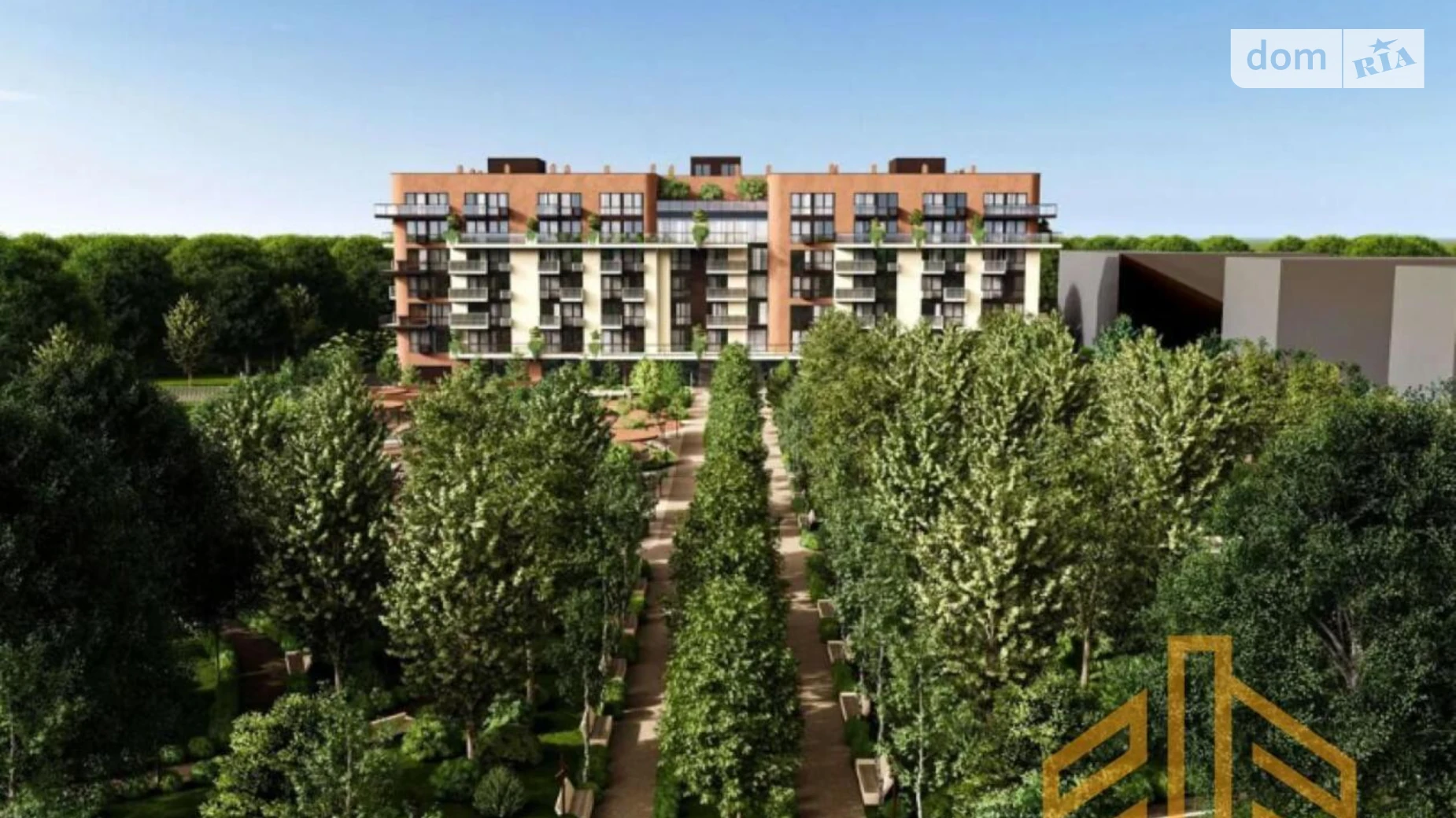 Продается 1-комнатная квартира 39.83 кв. м в Минае, пер. Парковый, 3А - фото 2