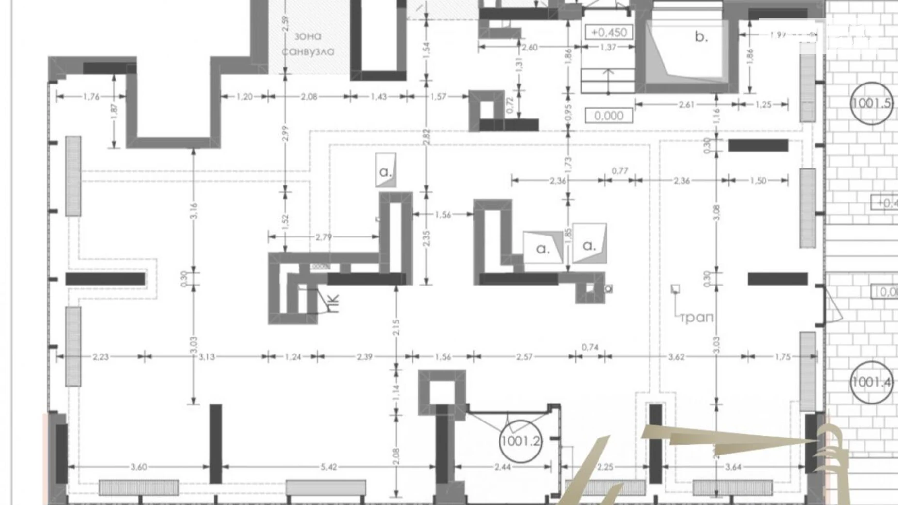 Продается помещения свободного назначения 243.3 кв. м в 22-этажном здании, цена: 1216500 $ - фото 2