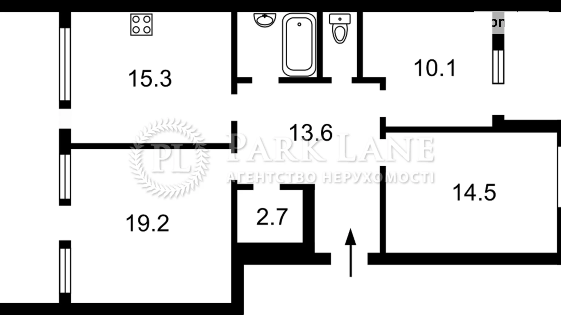 Продается 3-комнатная квартира 86 кв. м в Киеве, ул. Набережно-Рыбальская дорога, 9 - фото 2