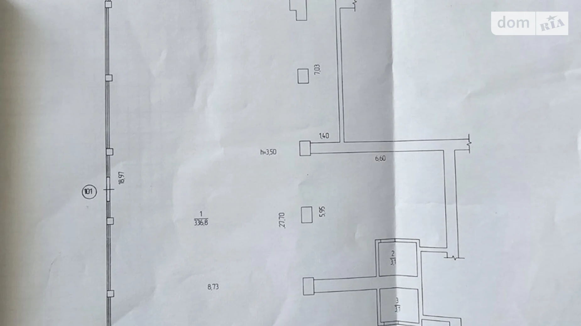 Продається приміщення вільного призначення 340 кв. м в 12-поверховій будівлі, цена: 640000 $ - фото 3