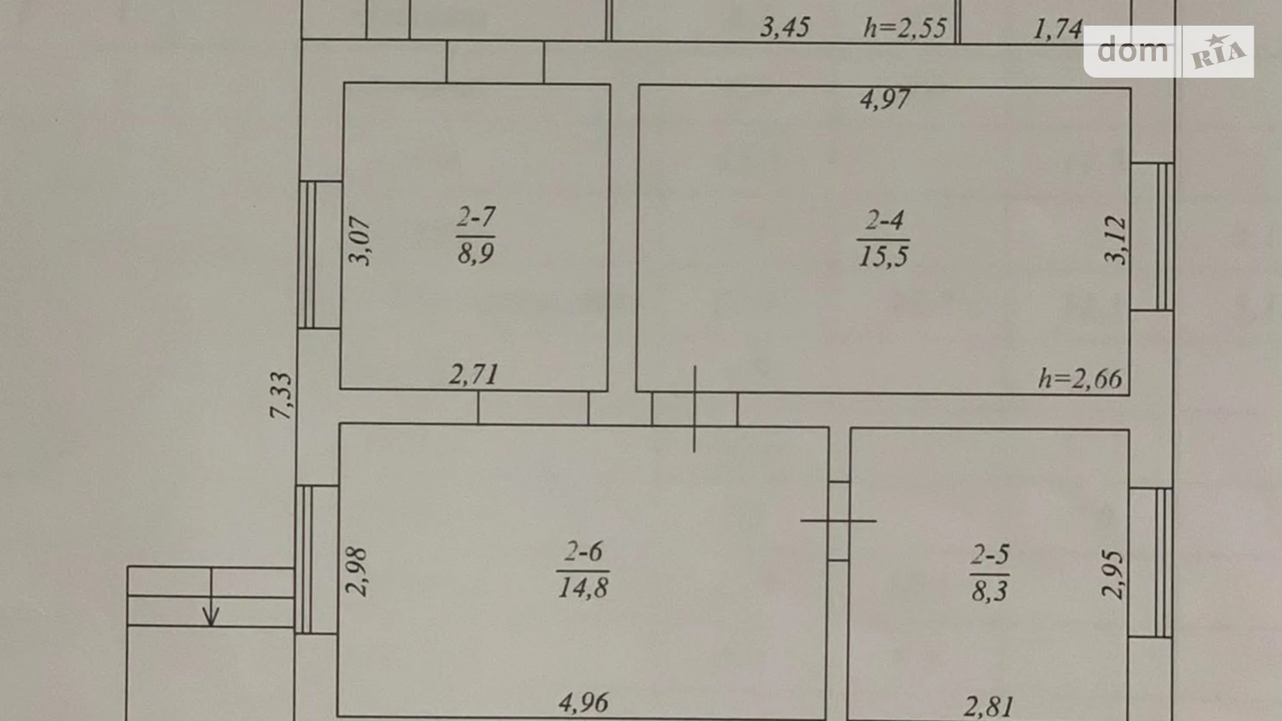 Продается одноэтажный дом 102 кв. м с гаражом, цена: 41000 $ - фото 3