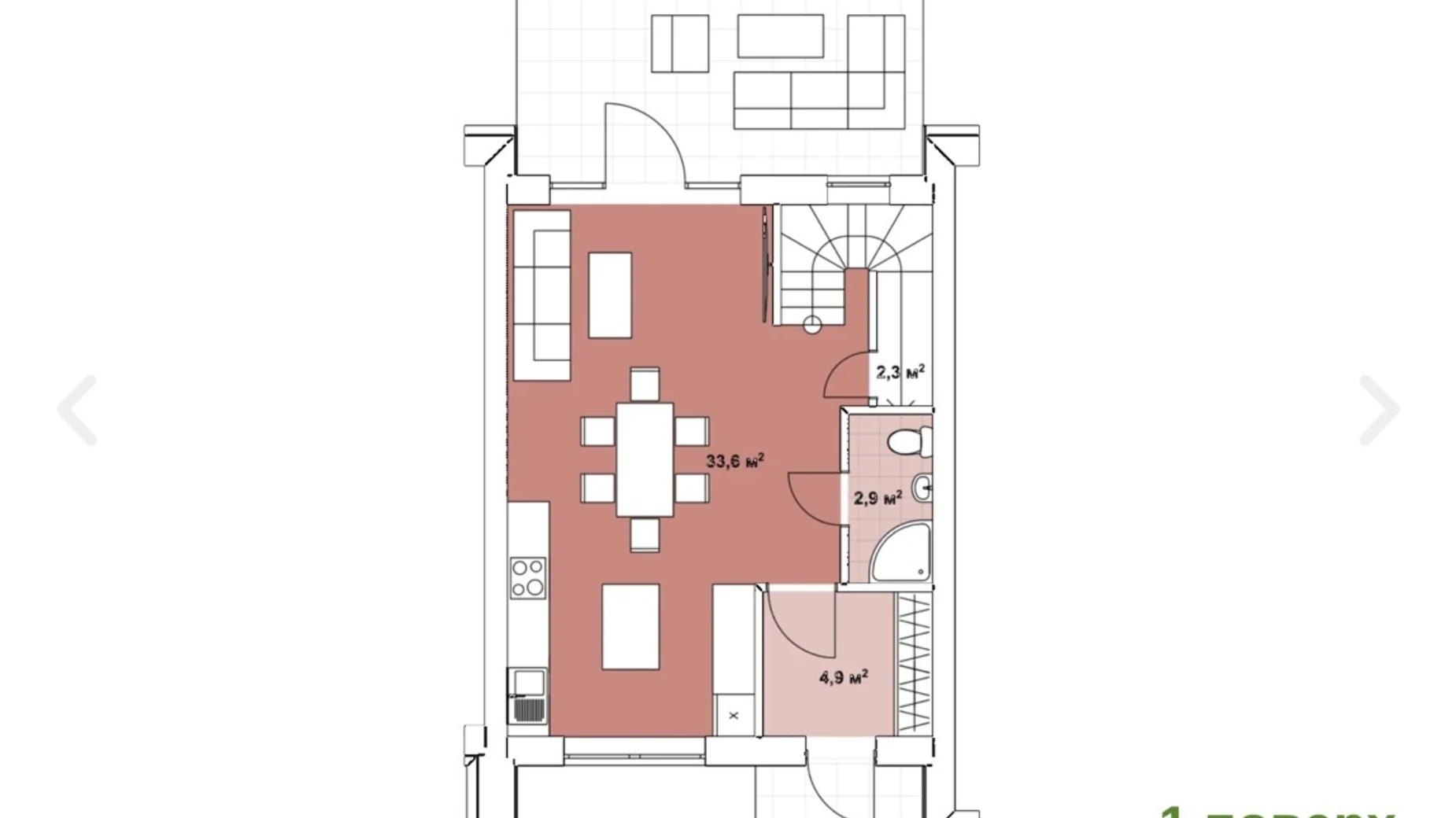 ул. Каневская, 106 Новые Петровцы ЖК Lagom House 2, цена: 62000 $ - фото 5