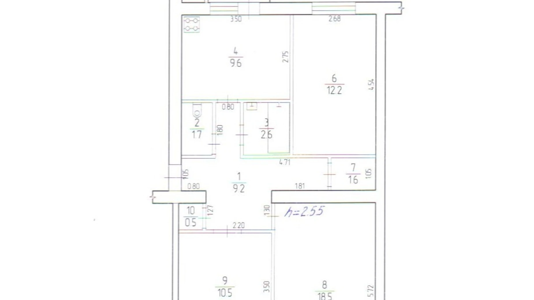 Продається 3-кімнатна квартира 70 кв. м у Кам'янці-Бузькій, вул. Героїв Небесної Сотні(Перемоги), 50 - фото 2