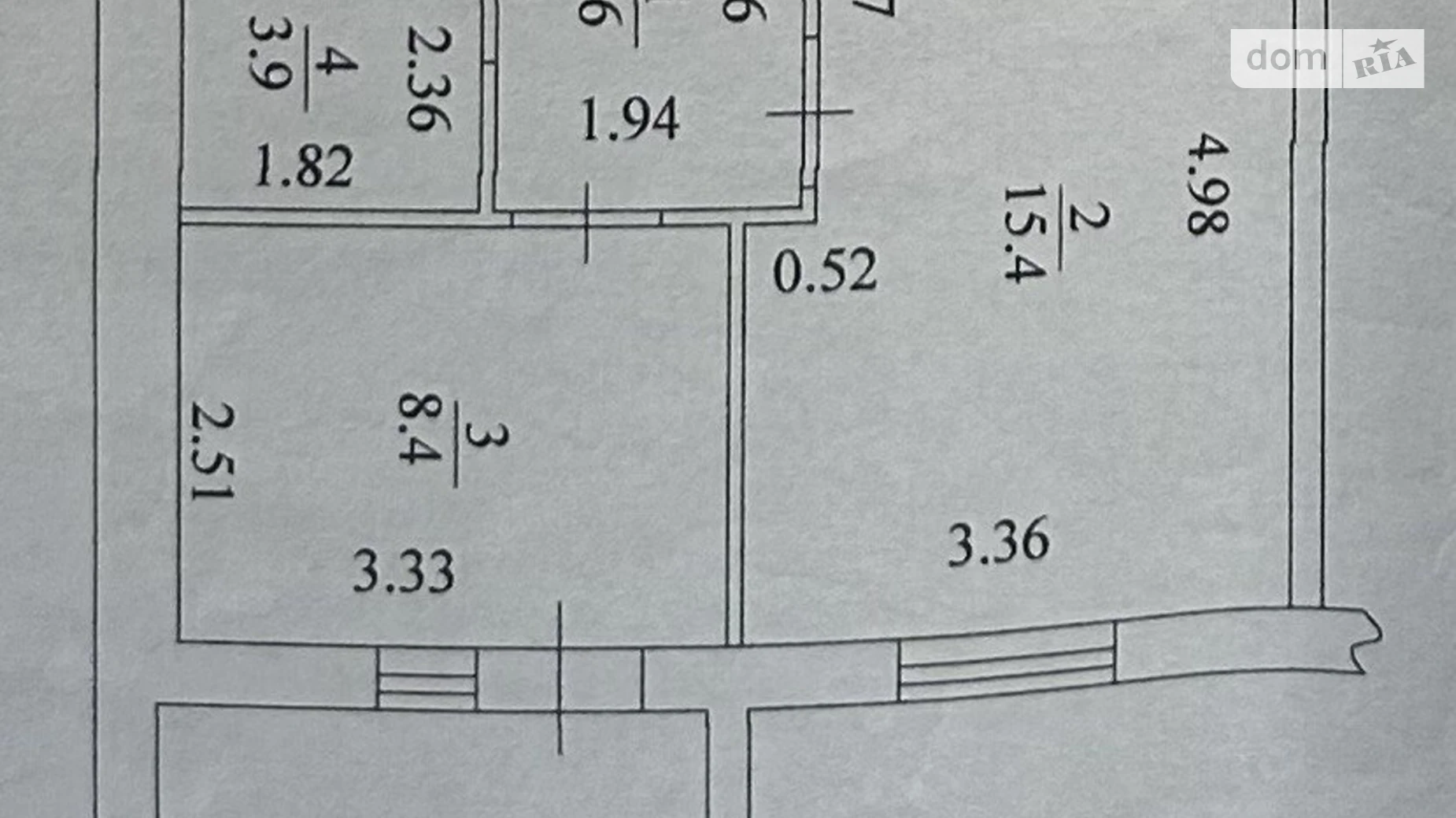 Продается 1-комнатная квартира 34 кв. м в Харькове, Салтовское шоссе - фото 4