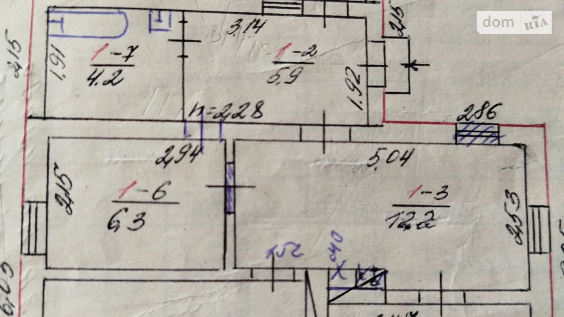 Продается одноэтажный дом 60 кв. м с участком, цена: 34000 $ - фото 2
