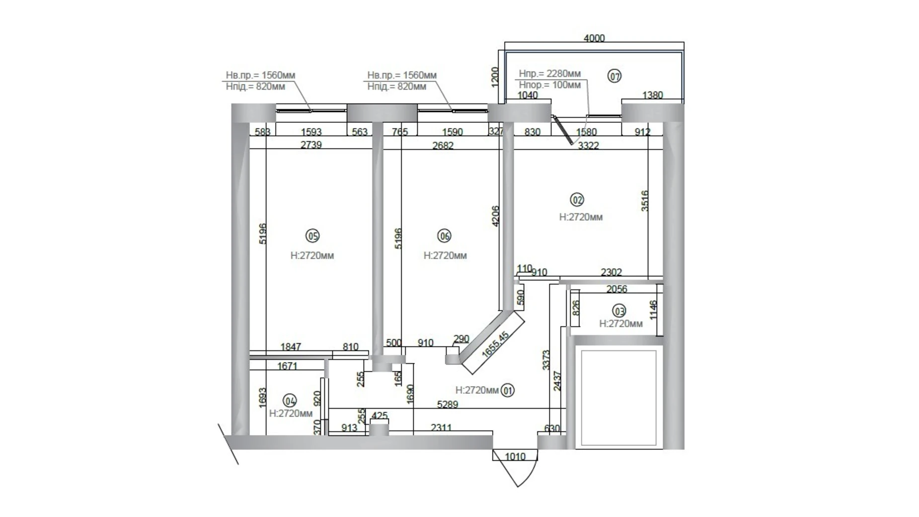 Продается 2-комнатная квартира 57 кв. м в Трускавце, ул. Тараса Шевченко, 28 - фото 2