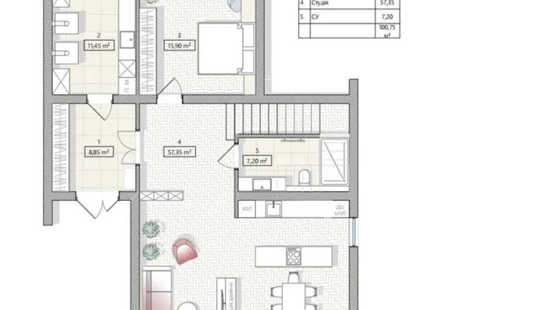 Продається будинок 2 поверховий 200 кв. м з садом, цена: 171000 $ - фото 3