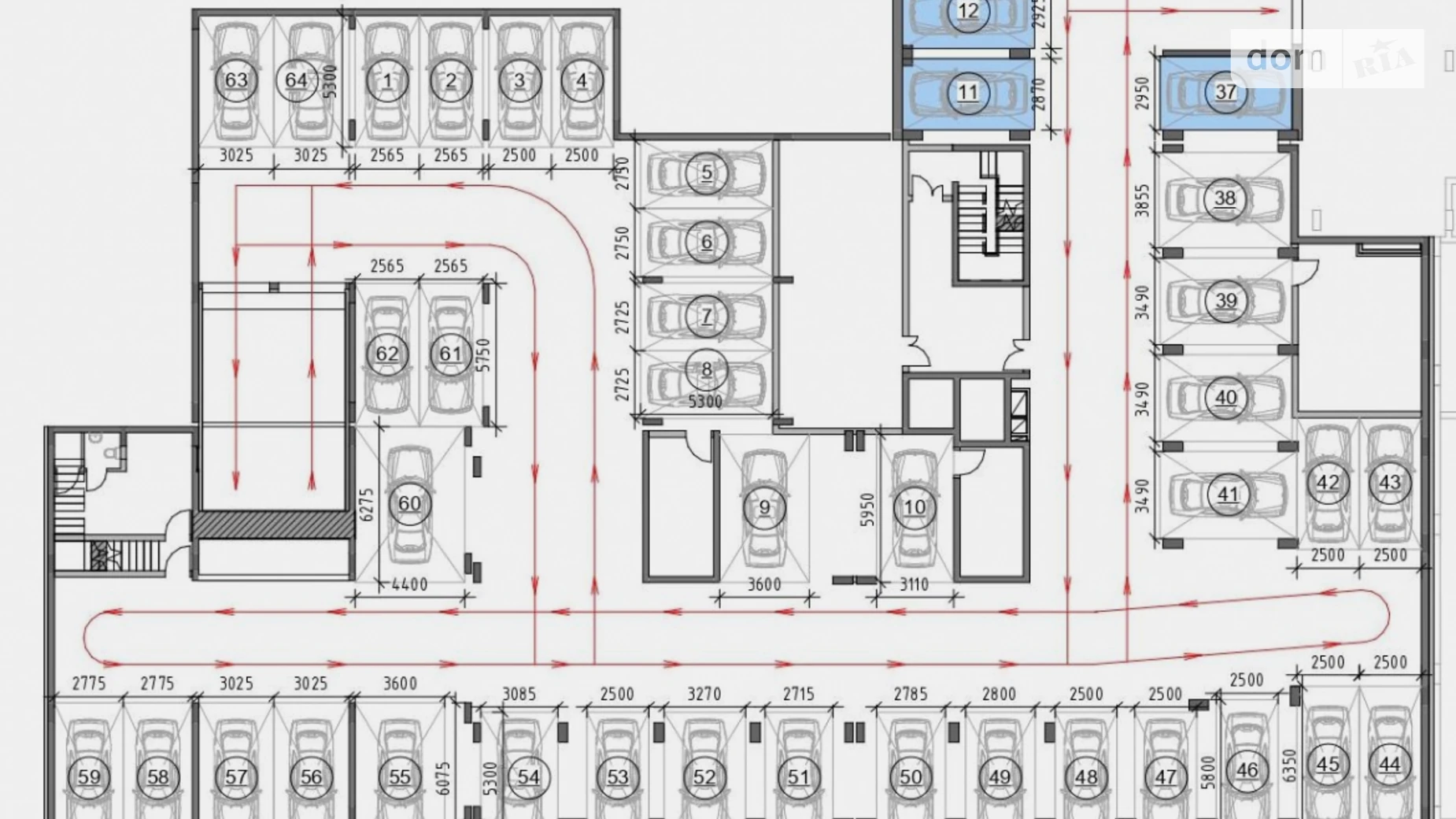 Сдается в аренду подземный паркинг под легковое авто на 14.7 кв. м, цена: 100 $ - фото 2
