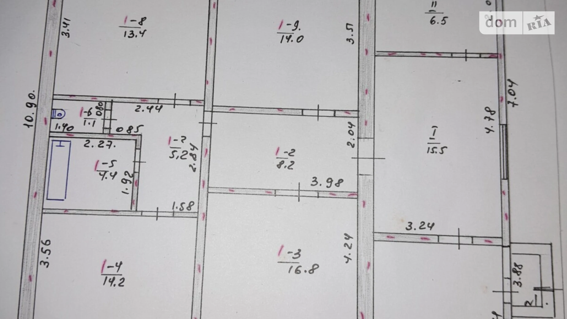 Продается одноэтажный дом 90 кв. м с мебелью, цена: 450000 грн - фото 2