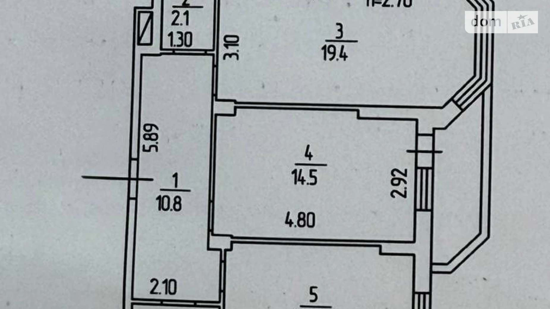 Продается 3-комнатная квартира 88.1 кв. м в Одессе, Овидиопольская дор., 3 корпус 2 - фото 2