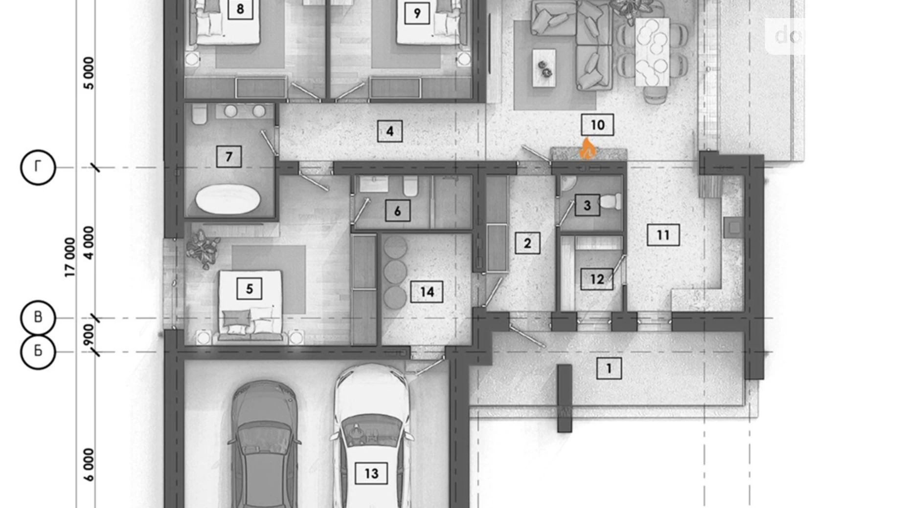 Продается одноэтажный дом 175 кв. м с террасой, цена: 283000 $ - фото 3