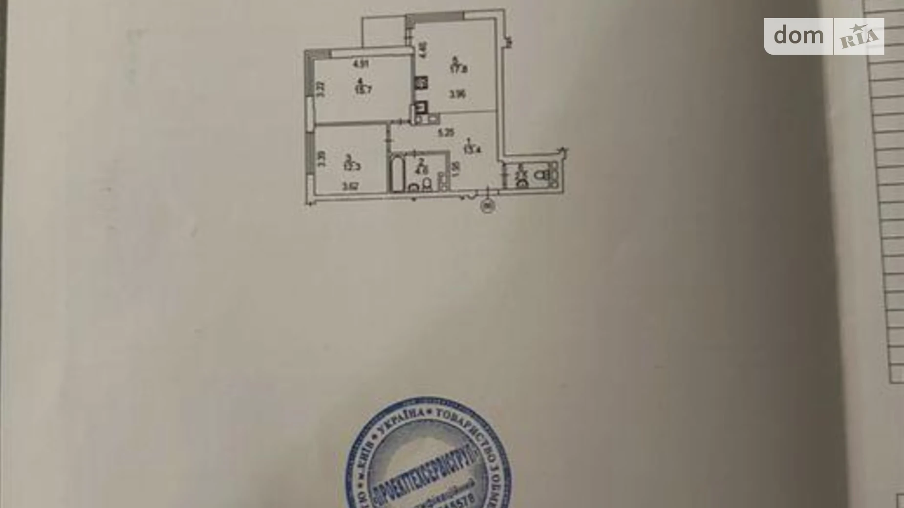 Продається 2-кімнатна квартира 67.1 кв. м у Києві, вул. Олександра Олеся, 6А - фото 2