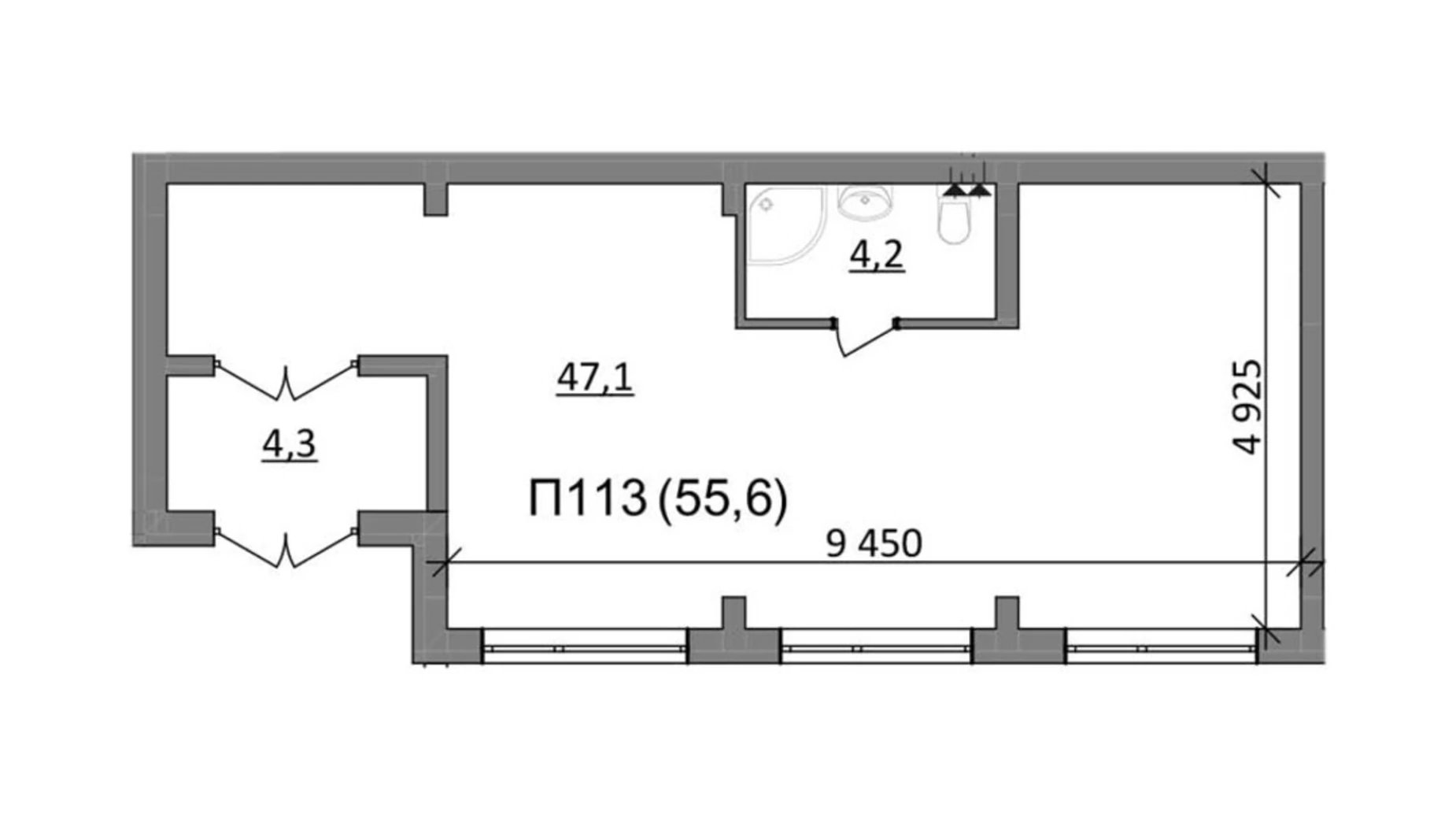 ул. Львовская, 92 Брюховичи (Львов) ЖК Гринвуд-2, цена: 72280 $ - фото 2