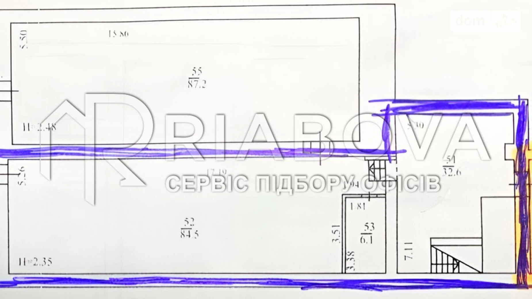 Здається в оренду приміщення вільного призначення 690 кв. м в 2-поверховій будівлі, цена: 440999 грн - фото 3