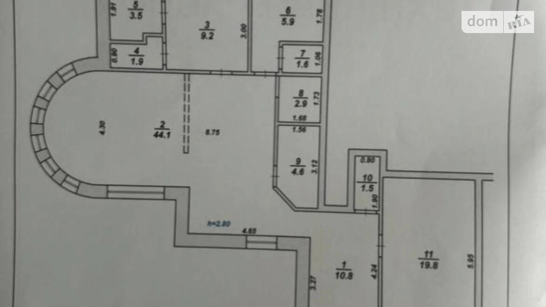 Продается помещения свободного назначения 105 кв. м в 5-этажном здании, цена: 125000 $ - фото 2