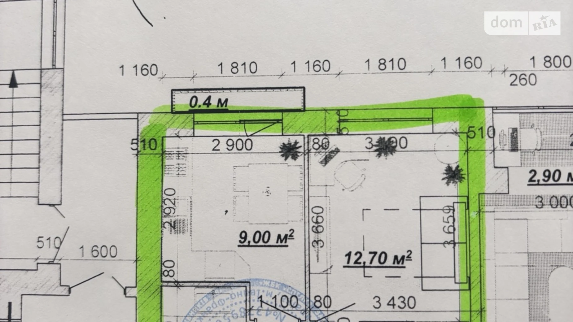 Продається 2-кімнатна квартира 30.8 кв. м у Івано-Франківську, вул. Княгинин, 44 - фото 4