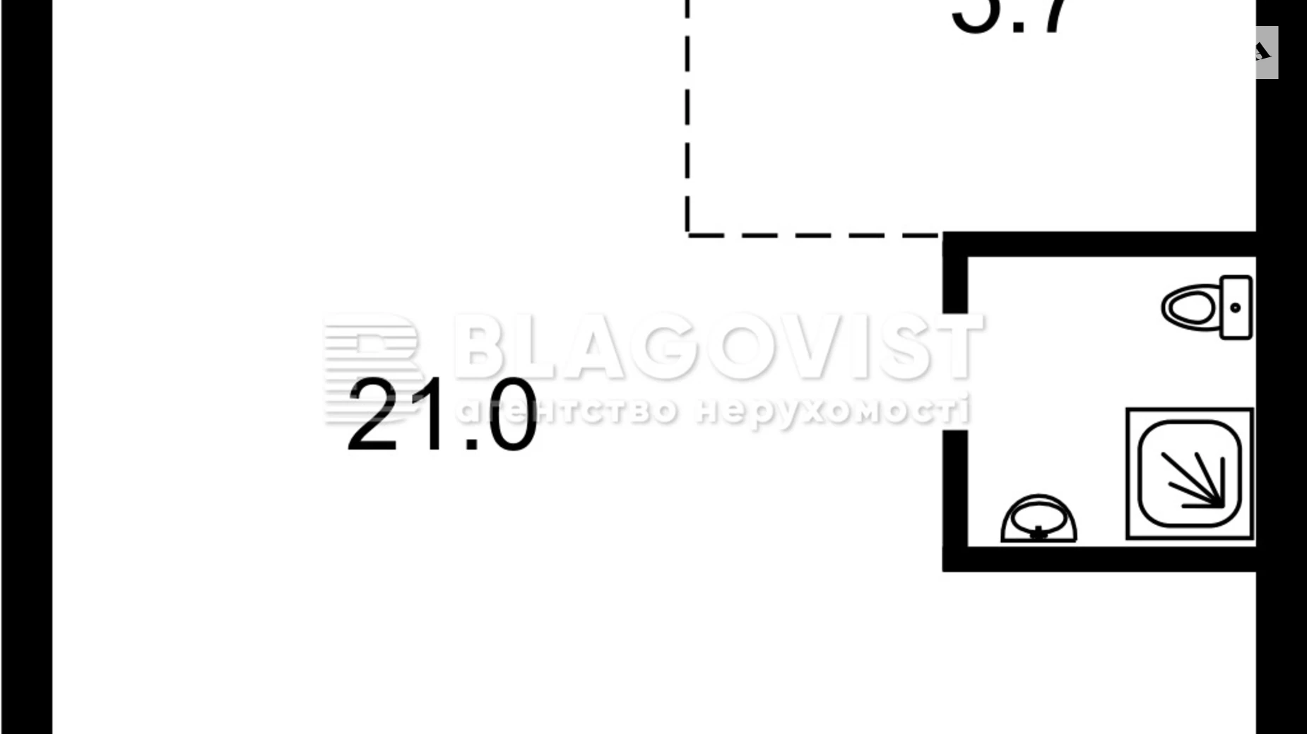 Продается 1-комнатная квартира 34 кв. м в Киеве, цена: 72000 $ - фото 2