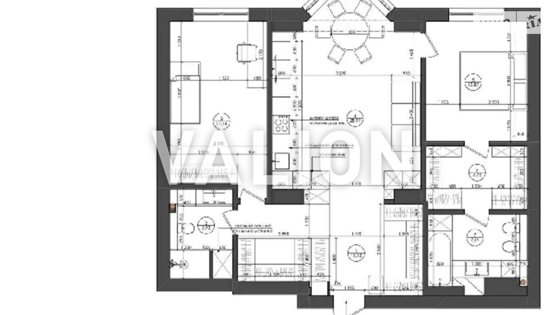 Продается 1-комнатная квартира 101.4 кв. м в Киеве, ул. Андрея Верхогляда(Драгомирова), 14А - фото 2