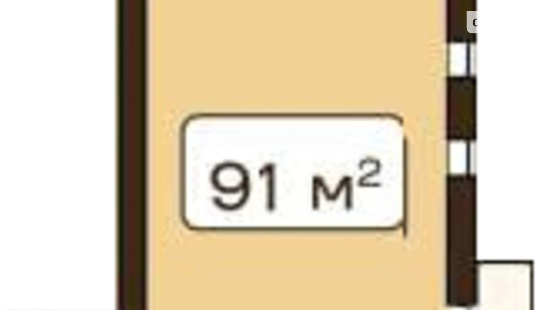 Продается 3-комнатная квартира 91 кв. м в Хмельницком, цена: 77350 $ - фото 2