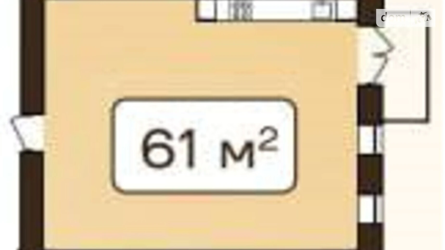 Продается 2-комнатная квартира 61 кв. м в Хмельницком, ул. 4-й проезд Ровный(Лесная), 12/1В - фото 2