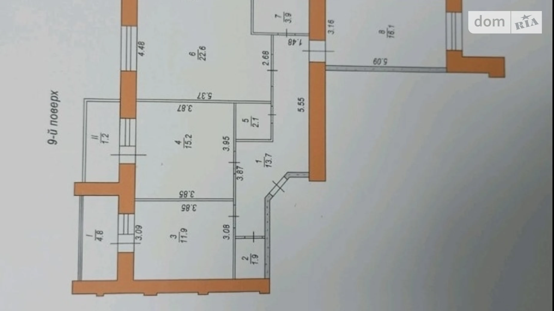 3-кімнатна квартира 93.4 кв. м у Тернополі, вул. Яреми - фото 2