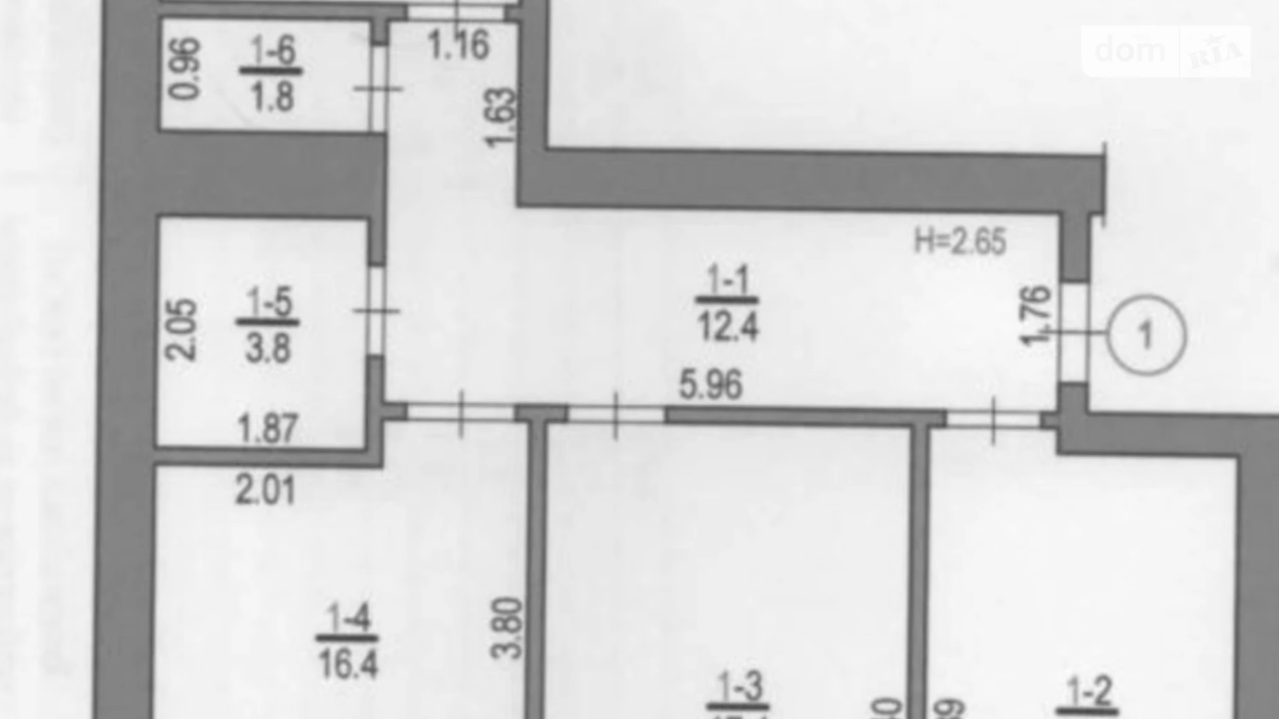3-комнатная квартира 80.4 кв. м в Луцке, ул. Владимира Ивасюка(Даньшина), 52 - фото 5