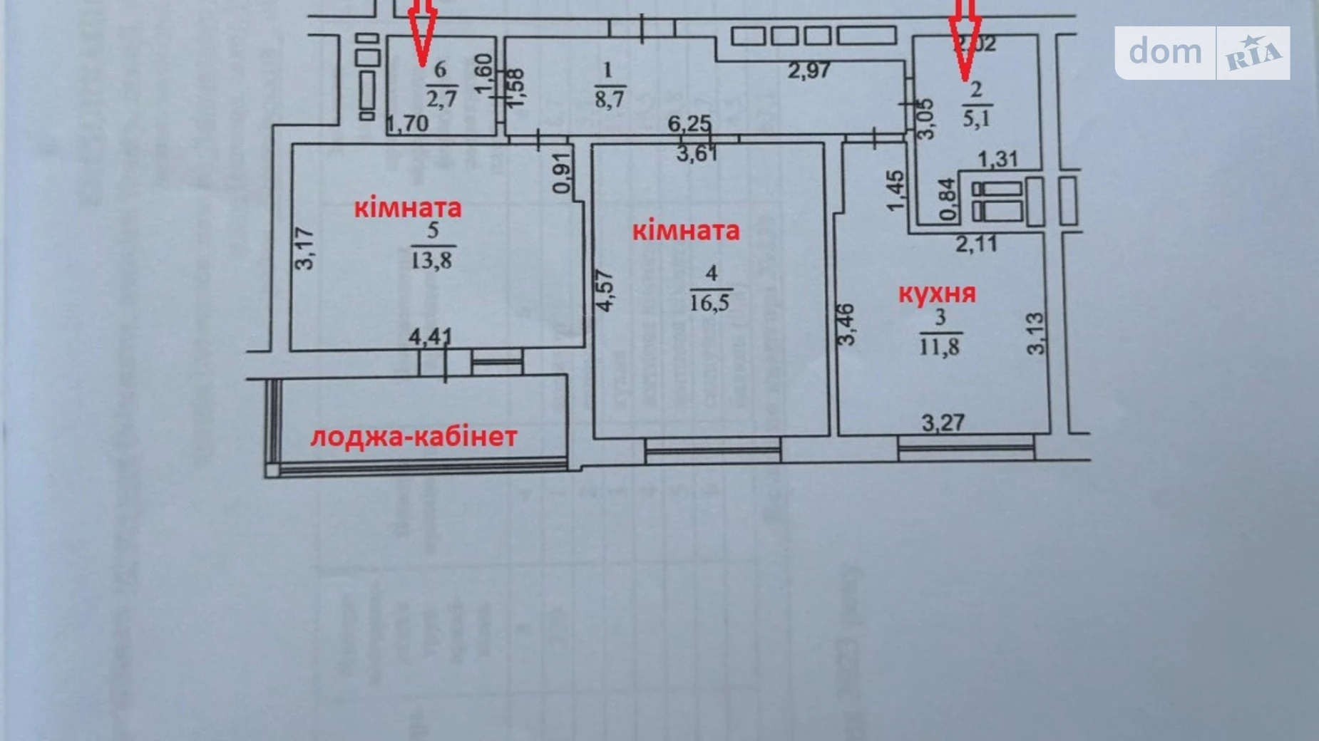 Сдается в аренду 2-комнатная квартира 63.1 кв. м в Киеве, ул. Академика Заболотного, 15Г - фото 5