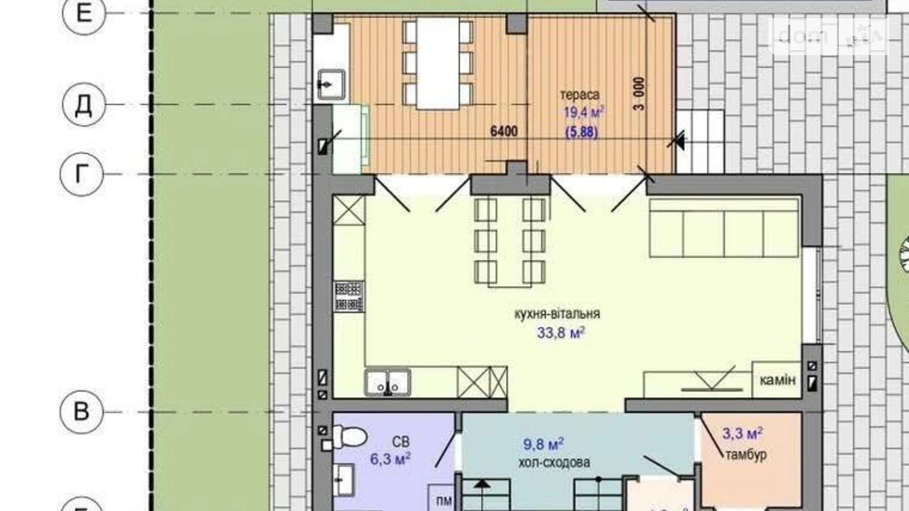 ул. Е. Розвадовского, 5 Байковцы, цена: 105000 $ - фото 2