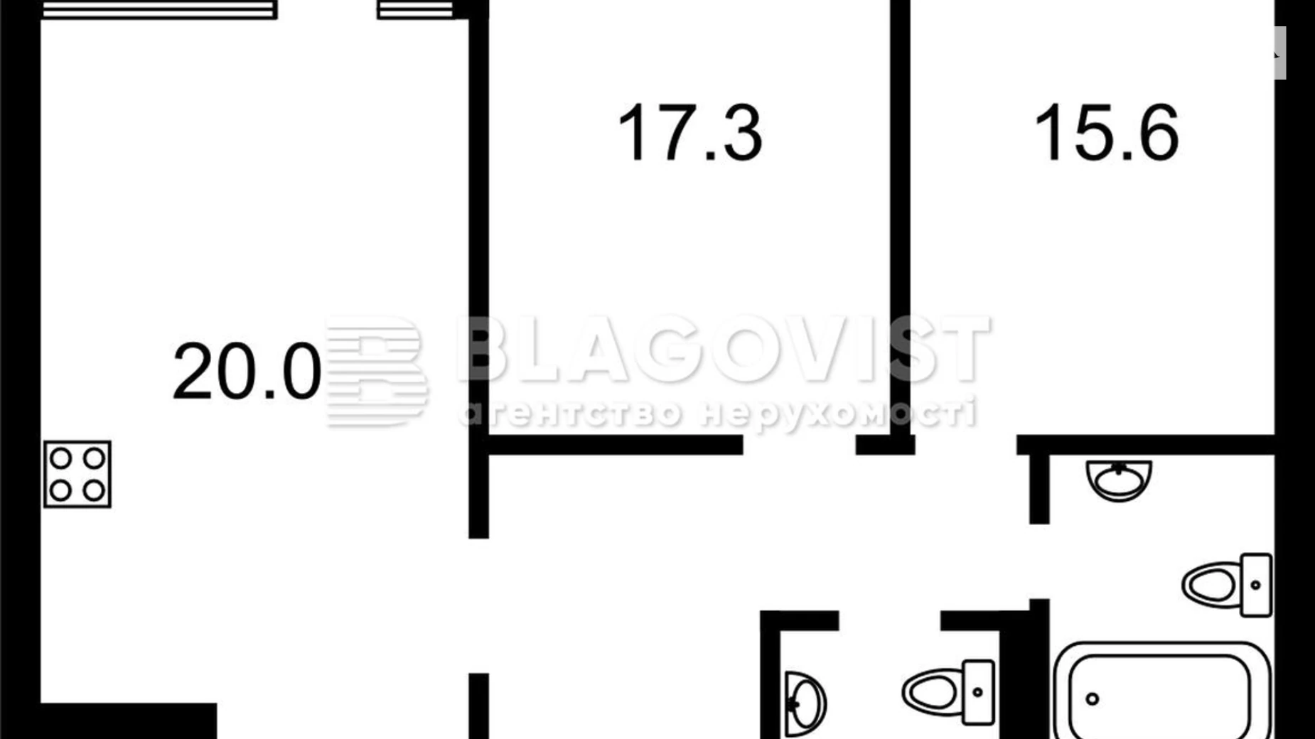 Продається 3-кімнатна квартира 73 кв. м у Києві, цена: 144900 $ - фото 2