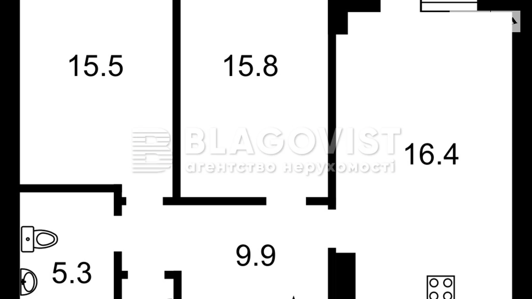 Продается 2-комнатная квартира 66 кв. м в Киеве, Крепостной(Тверской) туп., 7В - фото 2