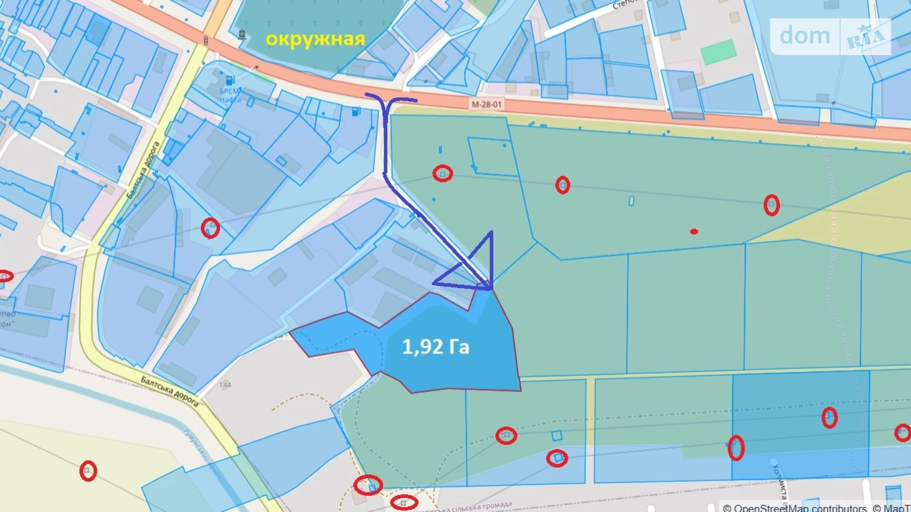 Продається земельна ділянка 192 соток у Одеській області, цена: 192000 $ - фото 2