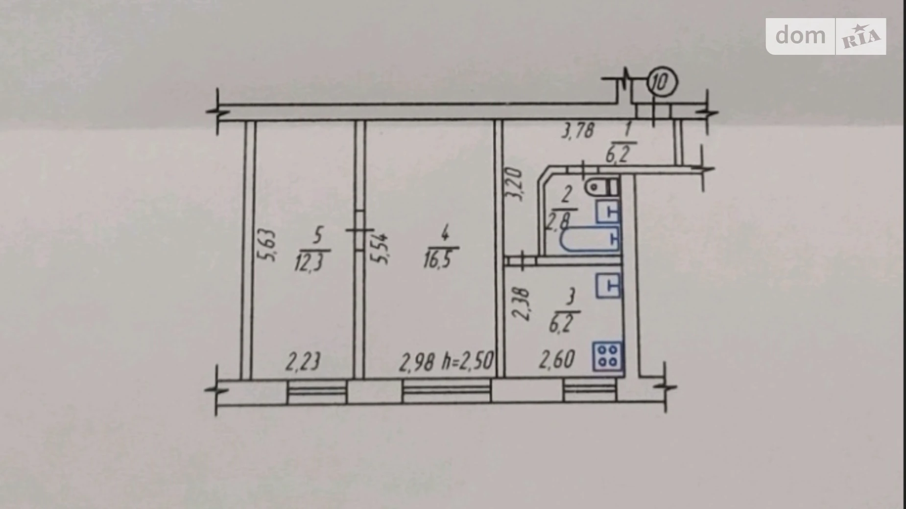Продається 2-кімнатна квартира 44 кв. м у Вінниці, вул. Пирогова - фото 3