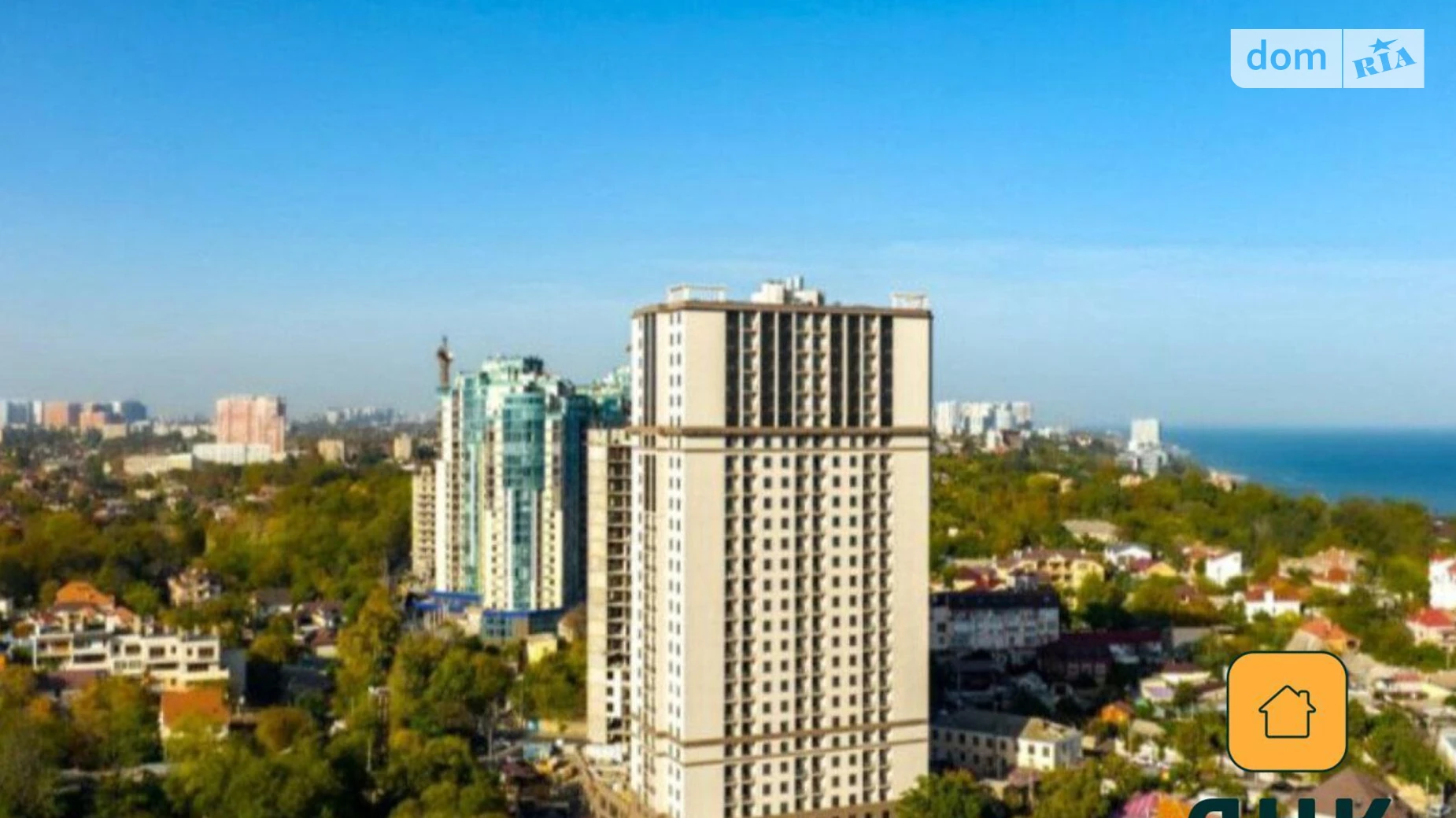 Продается 1-комнатная квартира 52.8 кв. м в Одессе, ул. Дача Ковалевского, 5 - фото 2